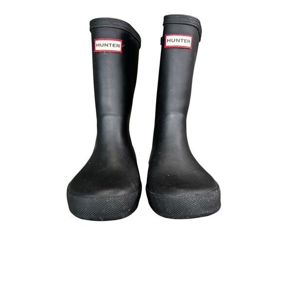 Hunter Kids First Classic Wellington Boots Black - Picture 2 of 9